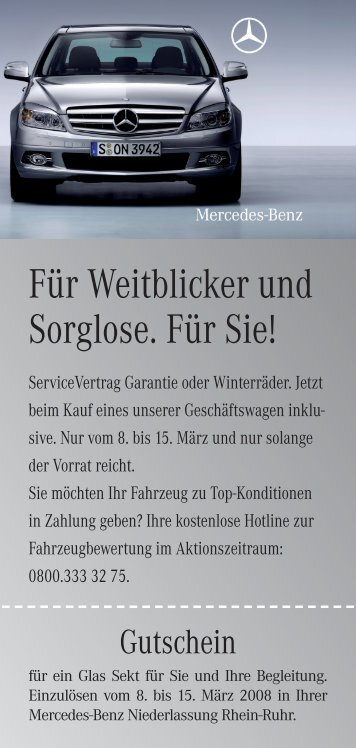 Flyer Verteiler Abverkaufsaktion März.indd - Mercedes-Benz ...