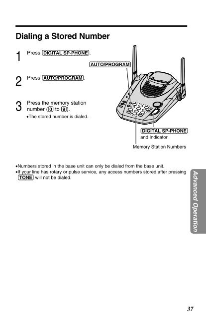 Operating Instructions - Operating Manuals for Panasonic Products ...