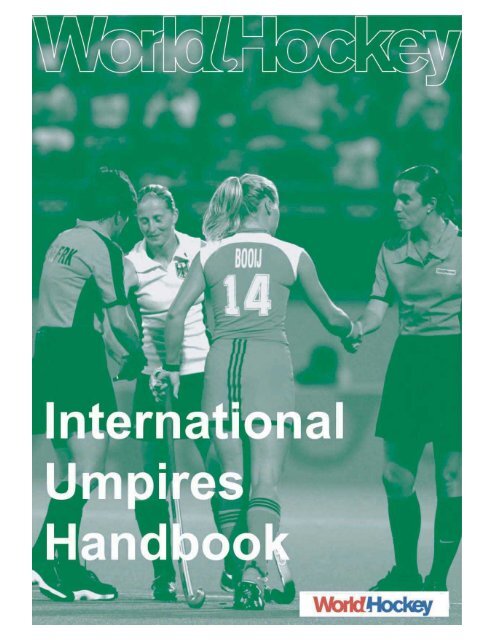 Umpire's Handbook - International Hockey Federation