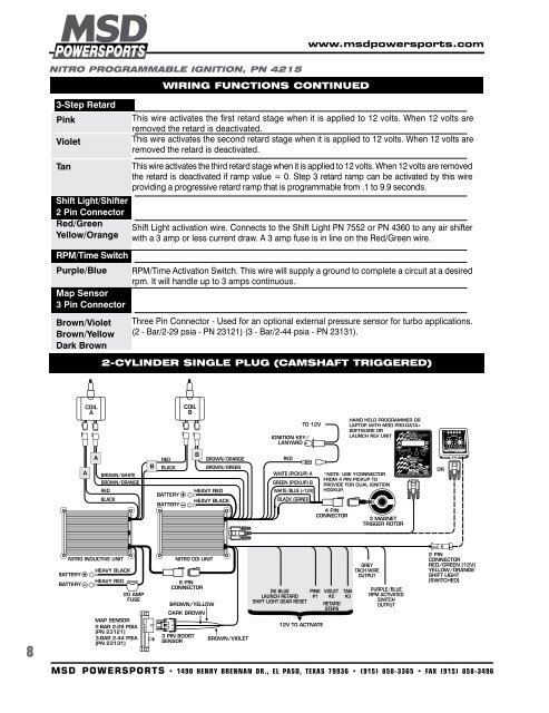 MSD Tech Line - MSD Powersports