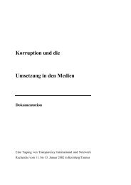 Korruption in der EU - Grüne Linke