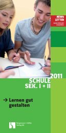 SCHULE SEK. I + II