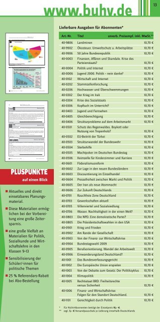 SCHULE SEK. I + II