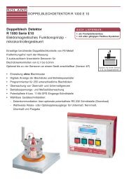 E10 Datenblatt [385.992] kB - Roland Electronic GmbH