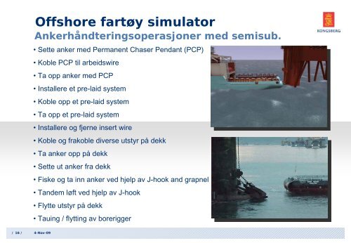Offshore fartÃ¸y simulator