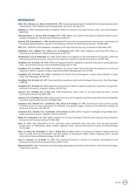 Crop yield response to water - Cra