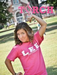 SUMMER 2011 - Lee University