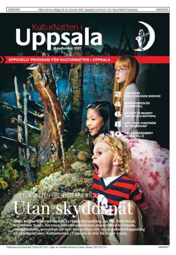 Programtidning 2007 - KulturNatten Uppsala