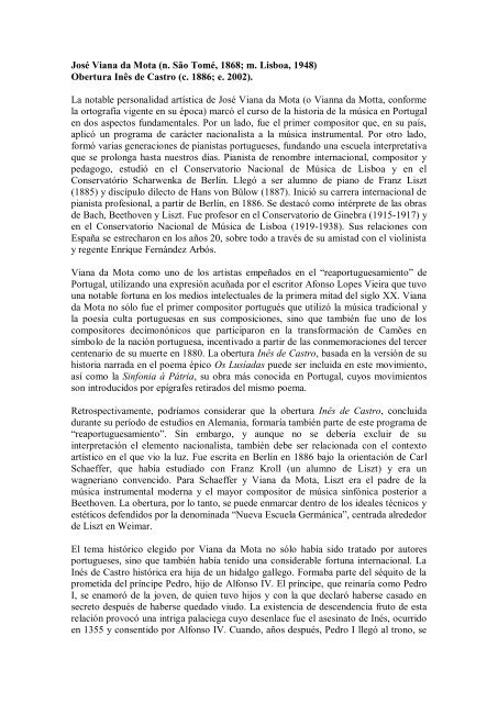 Notas al programa (PDF) - Orquesta y Coro de la Comunidad de ...