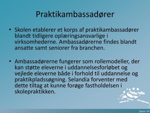 Praktikpladscenter og kvalitet i skolepraktik/ Jens Olsen, Selandia