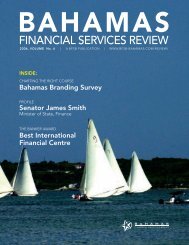 Bahamas Financial Services Review, Vol 6