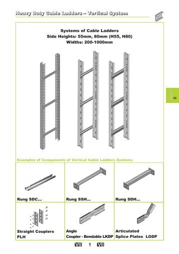 Heavy Duty Cable Ladders - Baks