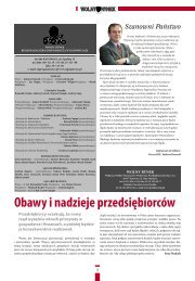 Wolny rynek 06.indd - Regionalna Izba Gospodarcza w Katowicach