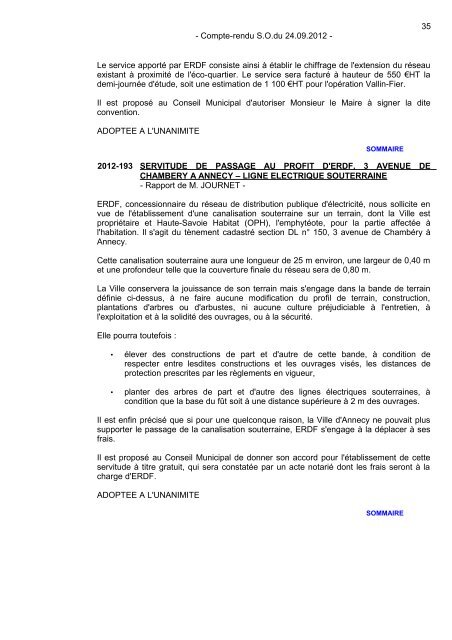 Conseil municipal 24 septembre 2012-version allegee - Annecy