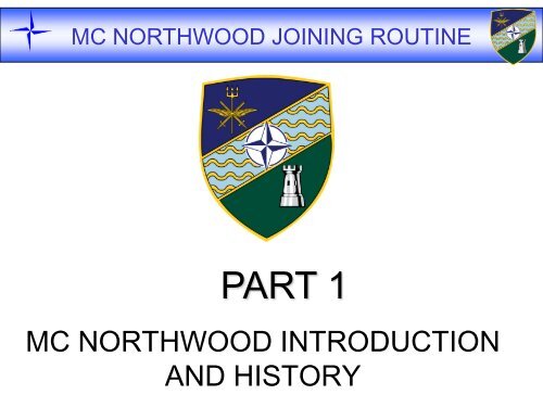 MC NORTHWOOD INTRODUCTION - Nato