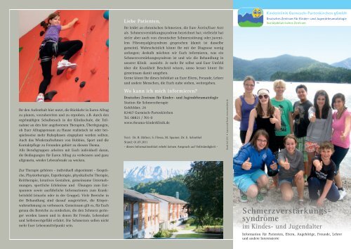 syndrome - Rheuma-Kinderklinik Garmisch-Partenkirchen
