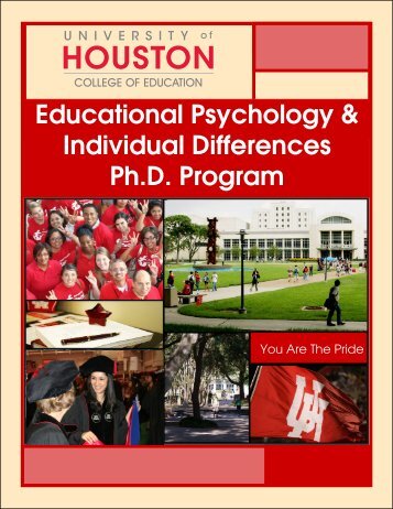 Educational Psychology & Individual Differences Ph.D. Program