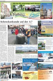 Schrecksekunde auf der A7 - Bremervörder Zeitung