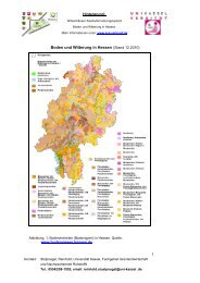 Boden und Witterung in Hessen (Stand 12.2010) - EVA