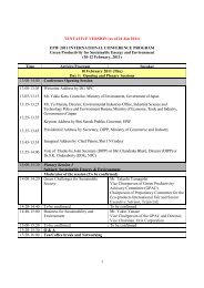 For Tentative Program for the the International Conference here