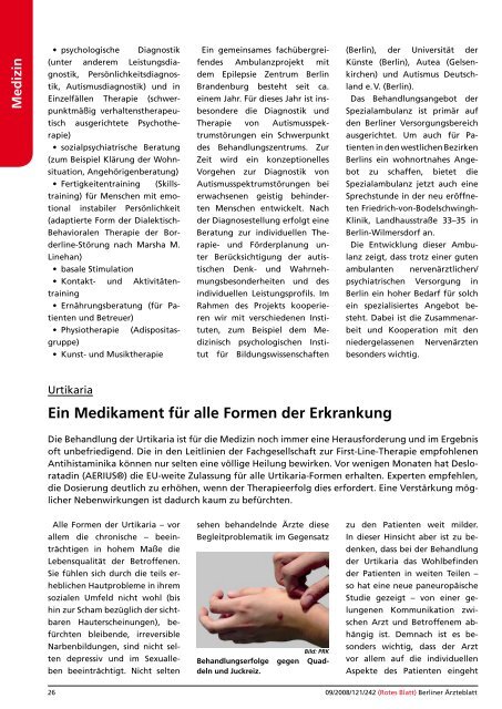 Medizin - Berliner Ärzteblatt