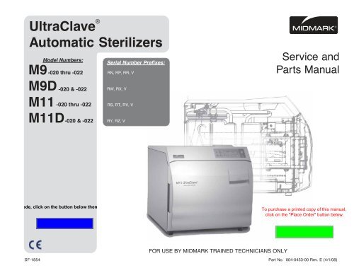 M9-D, M11-D - SterilizerAutoclave.com!