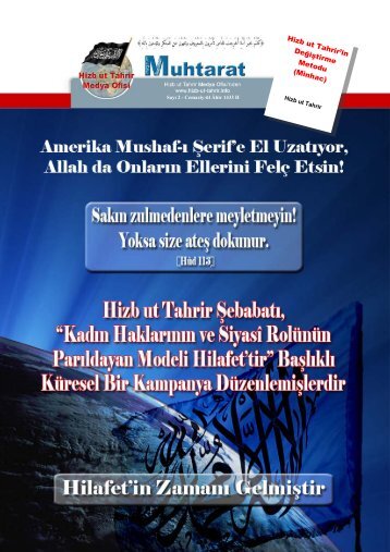 Hizb ut Tahrir'in Değiştirme Metodu (Minhac)