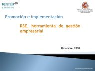 RSE, herramienta de gestión empresarial - Responsabilidad Social