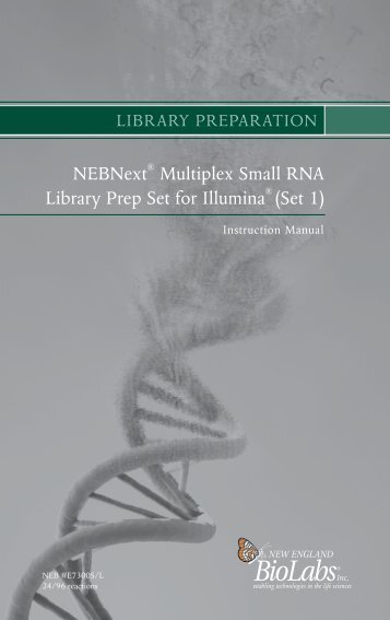 manual NEBNext Multiplex Small RNA Library Prep Set for ... - URGV