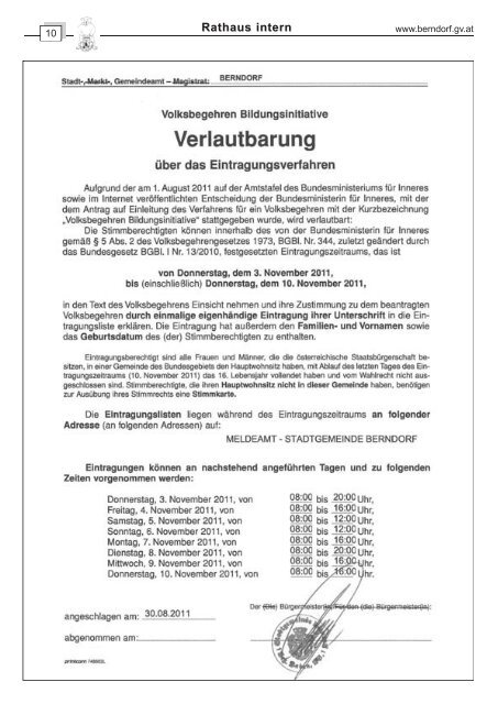 Besuchen Sie das Margaretenzimmer und besichtigen ... - Berndorf