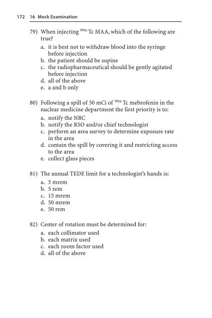 Ramer Â· Alavi Nuclear Medicine Technology