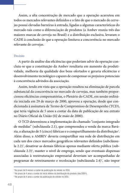 guia prÃ¡tico do cade - Conselho Administrativo de Defesa EconÃ´mica