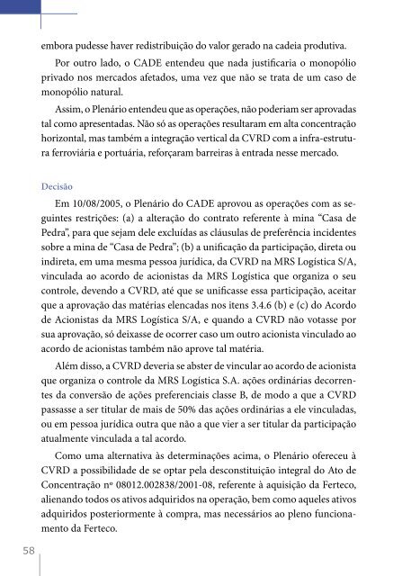 guia prÃ¡tico do cade - Conselho Administrativo de Defesa EconÃ´mica