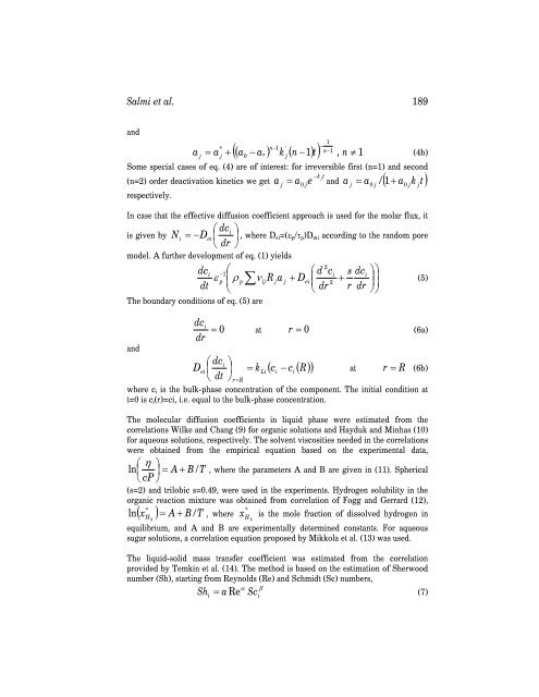 Catalysis of Organic..