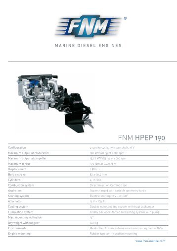 FNM HPEP 190 - Alltech AS