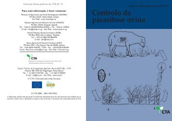 Controlo da parasitose ovina - Anancy