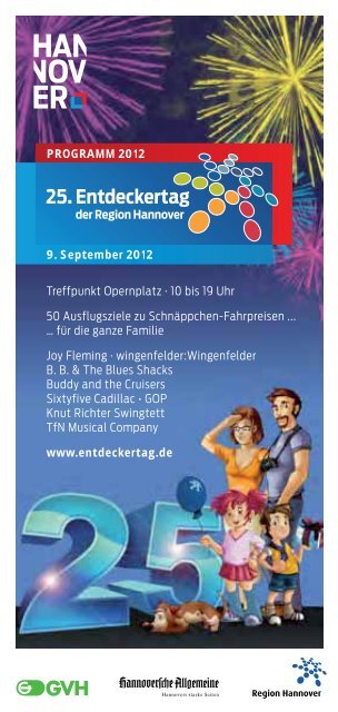 25 Entdeckertag Entdeckertag Der Region Hannover