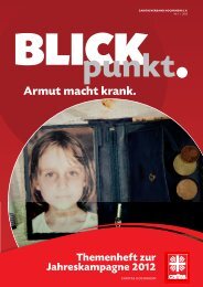 12 Armut macht krank - Caritasverband Hochrhein eV