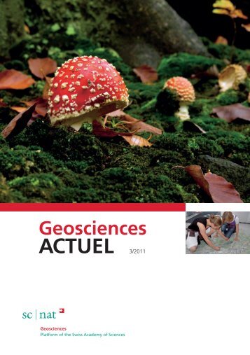 Geoscience ACTUEL 3/2011 - Platform Geosciences - SCNAT