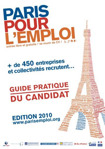 telecharger le guide pratique du candidat - Paris pour l'emploi