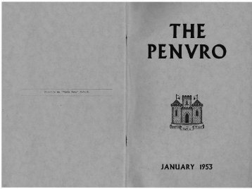 pembroke dock grammar school - Penvro Magazines