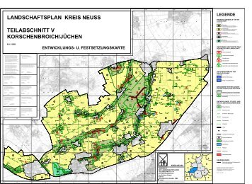 Landschaftsplan V - Rhein-Kreis Neuss