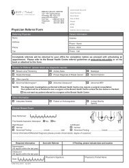 Wake Orthopaedics Physician Referral Form - WakeMed Physicians