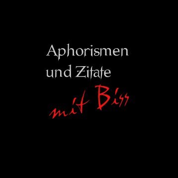 Aphorismen und Zitate - Andorra-Intern