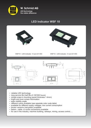 WSF 10 - LED