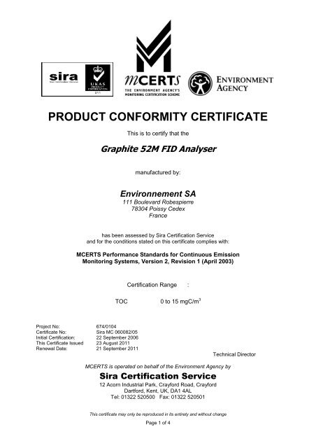 Download MCERT certificate - A1 Cbiss