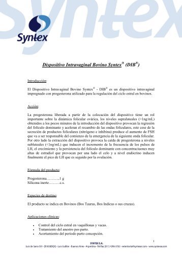 Ficha TÃ©cnica DIBÂ®.pdf - Syntex