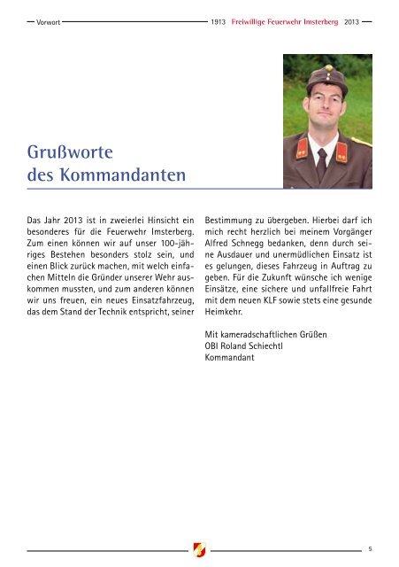 Link zu der Festschrift! - Freiwillige Feuerwehr Imsterberg