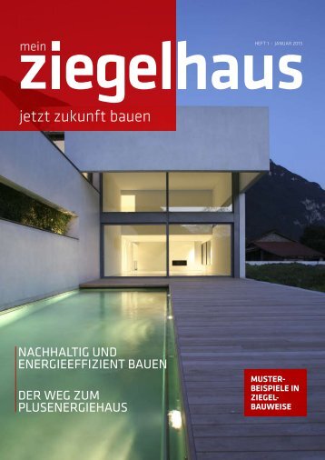 Nachhaltig und energieeffizient Bauen