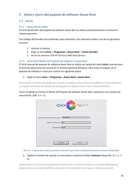 Paquete de Software Axxon Next MANUAL DE USUARIO AxxonSoft ...